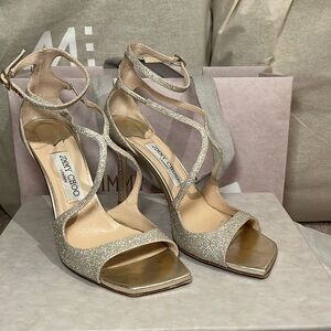 Platinum Ice Azia Jimmy Choo